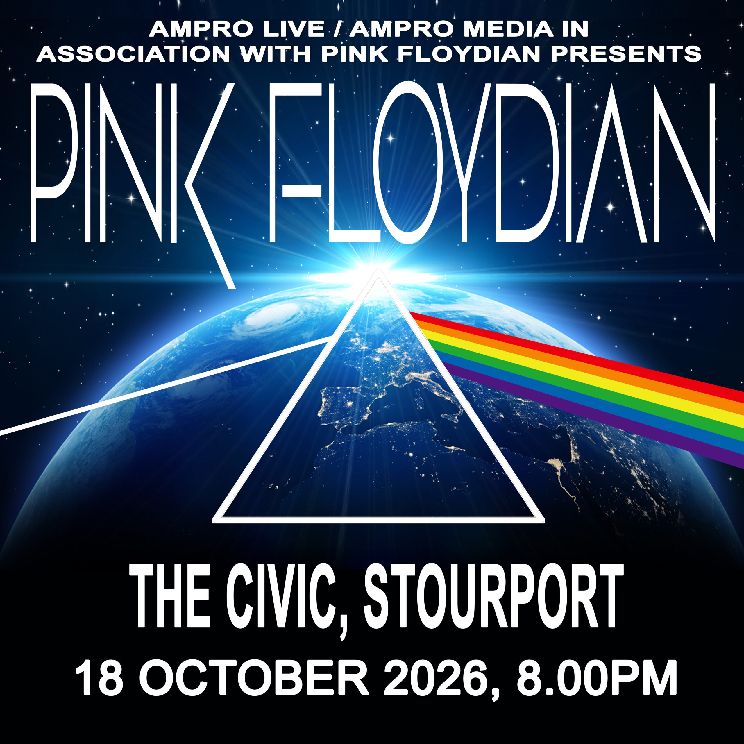 Pink Floydian square graphic