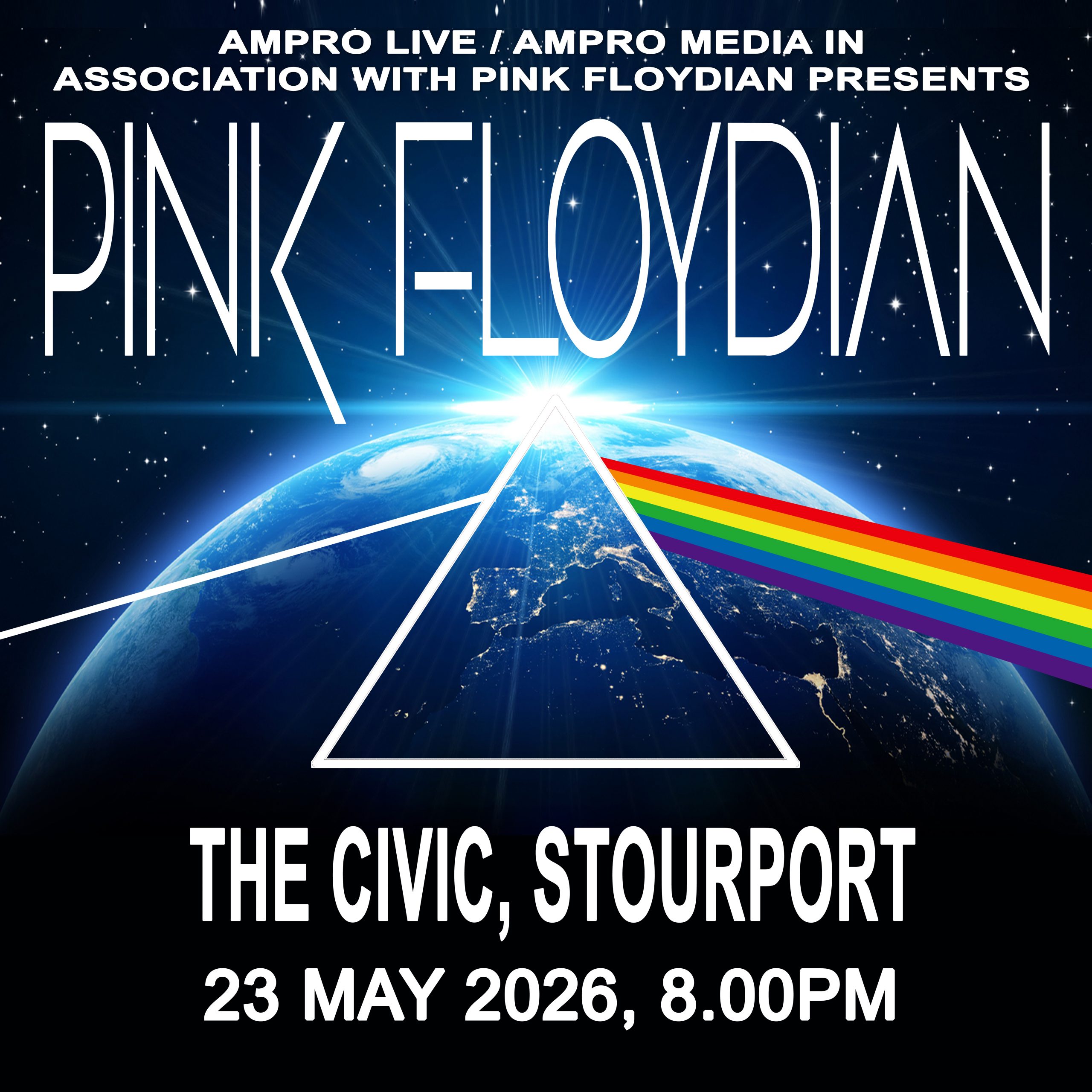 Pink Floydian square graphic RGB