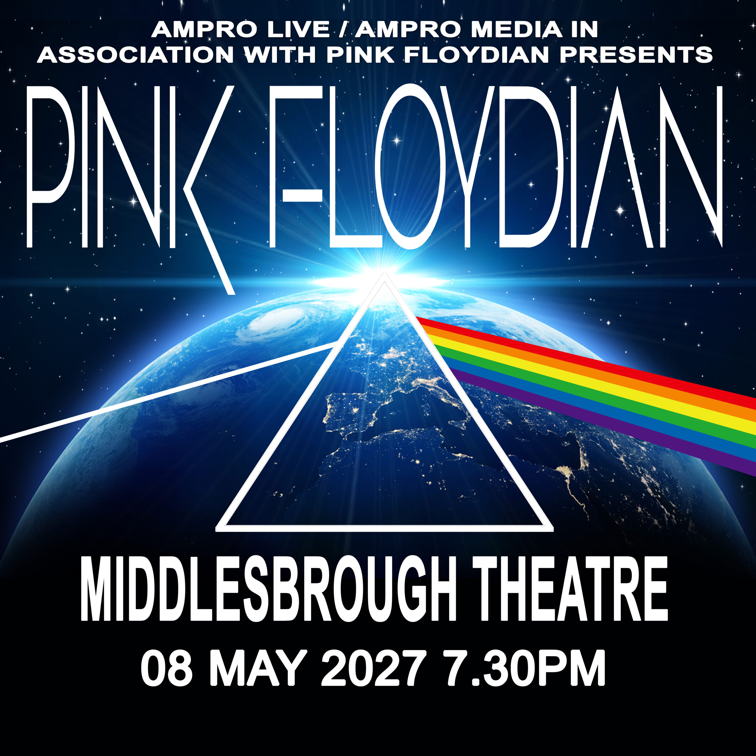 Pink Floydian square graphic